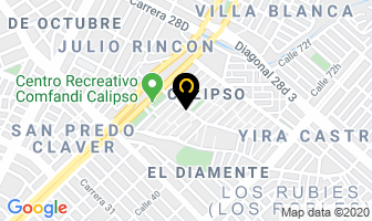 Mapa de Super Sandwich Cubano Nicolle en Cali