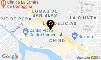 Mapa de Super Sonido en Cartagena