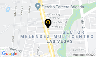 Mapa de Super Tiendas Mascot en Cali