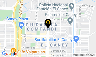 Mapa de Super Uni Ltda. en Cali