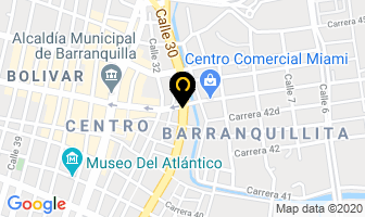 Mapa de Supercarnes Ltda. en Barranquilla