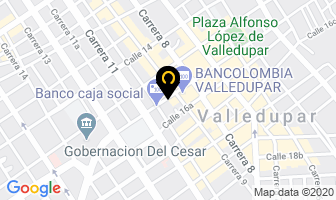 Mapa de Supercell en Valledupar