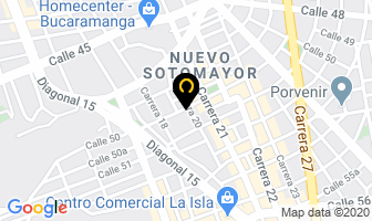 Mapa de Superconcord en Bucaramanga