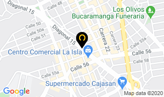 Mapa de Supercross Ltda en Bucaramanga