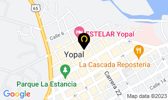 Mapa de Superiores E Inferiores en Yopal