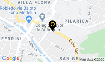 Mapa de Supermaderas- Aserrio en Medellín