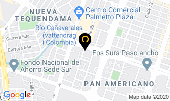 Mapa de Supermarket Torres De La 50 en Cali