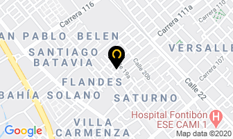 Mapa de Supermercado Auto Servicio Wilmar en Bogotá D.C