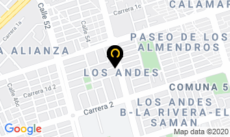 Mapa de Supermercado Autoservicio Monterrey en Cali