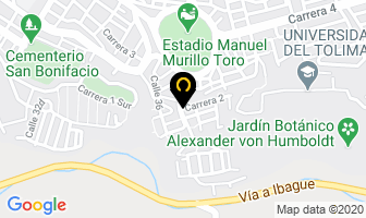 Mapa de Supermercado Calidad en Ibagué
