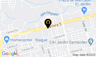 Mapa de Supermercado Ceramico en Ibagué