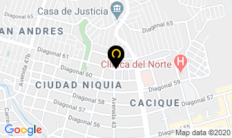 Mapa de Supermercado Chiquinquira en Bello