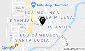 Mapa de Supermercado Cinco Menos en Neiva