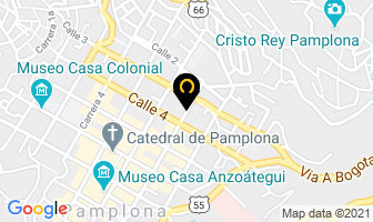 Mapa de Supermercado Coomultrup en Pamplona