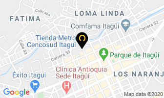 Mapa de Supermercado El Corral en Itaguí