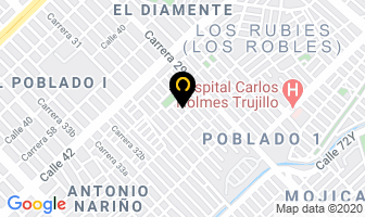 Mapa de Supermercado El Diamante en Cali