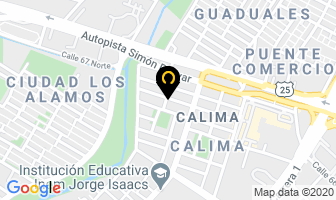 Mapa de Supermercado El Oasis en Cali