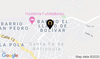 Mapa de Supermercado Glomar en Santa Fe de Antioquia