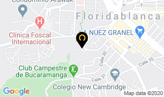 Mapa de Supermercado Iroka Express en Floridablanca