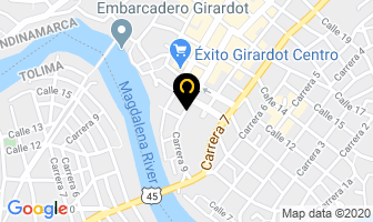 Mapa de Supermercado Kompremos en Girardot