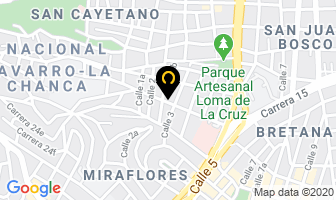 Mapa de Supermercado Libertadores en Cali