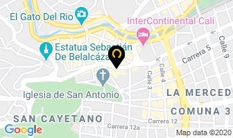 Mapa de Supermercado Los Villa en Cali