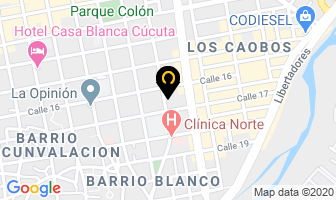 Mapa de Supermercado Merkpatios Plus en Cúcuta