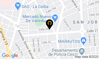 Mapa de Supermercado Mi Futuro en Valledupar