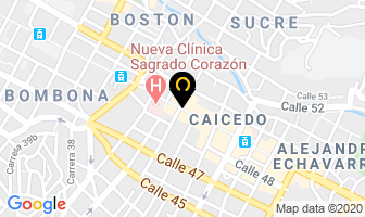 Mapa de Supermercado Oriental en Medellín