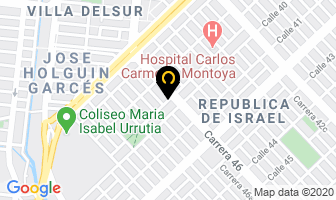 Mapa de Supermercado Rancho De Paja en Cali