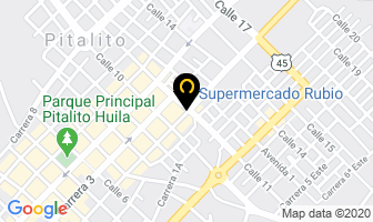 Mapa de Supermercado Rubio en Pitalito