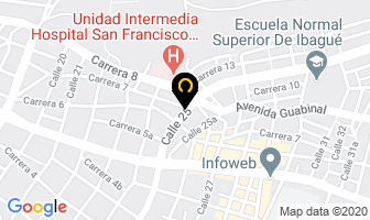 Mapa de Supermercado San Francisco en Ibagué