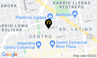 Mapa de Supermercado Surti Paisa en Cúcuta