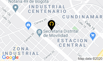 Mapa de Supernórdico en Bogotá D.C