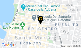 Mapa de Superpollo A La Brasa en Santa Marta