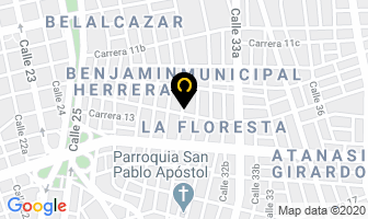 Mapa de Supertienda Centro La 12 en Cali