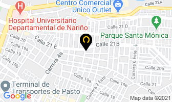 Mapa de Supervidrios en Pasto