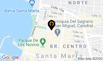 Mapa de Sura en Santa Marta