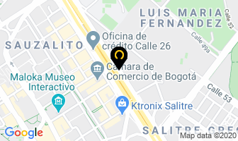 Mapa de SURA en Bogotá D.C