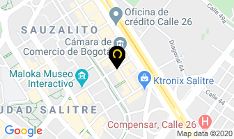 Mapa de Suramericana Cargo S.a.s. en Bogotá D.C