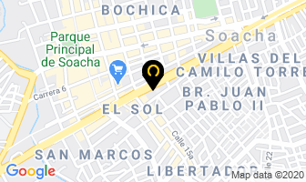Mapa de Suramericana De Electricos en Soacha