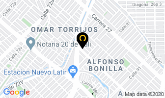 Mapa de Suramericana De Guantes Ltda. en Cali