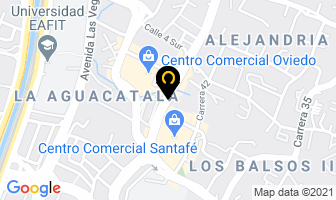 Mapa de Surf Land en Medellín