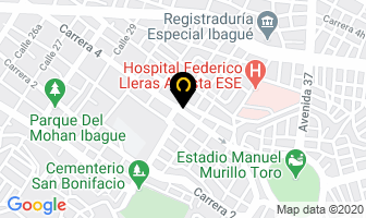 Mapa de Surti Baterías en Ibagué