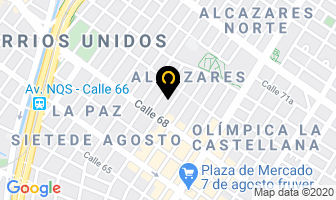 Mapa de Surti Cherokee Y Dodge en Bogotá D.C