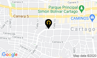 Mapa de Surti Desechables en Cartago