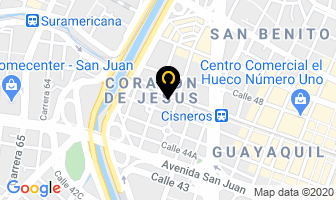Mapa de Surti Diesel Ltda en Medellín