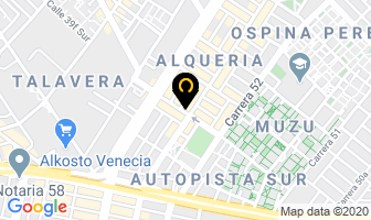 Mapa de Surti Hilazas Miguel en Bogotá D.C