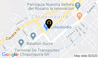 Mapa de Surti Huevos. en Chiquinquirá