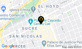 Mapa de Surti Optica en Cali